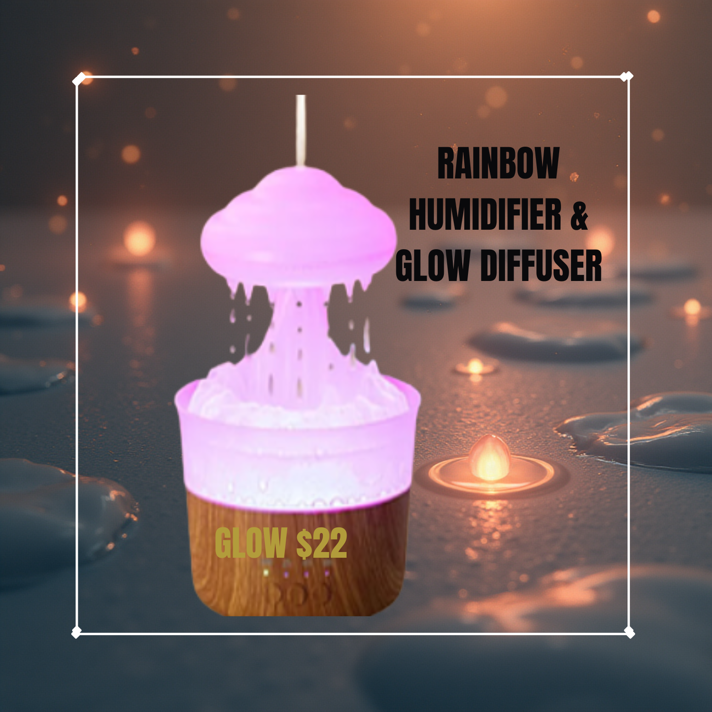 Rainbow Cloud Humidifier & Diffuser - Glow Reset Edition